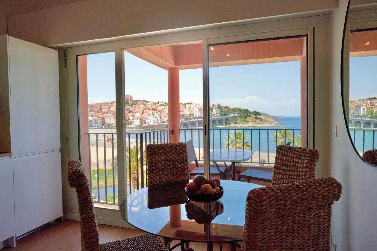Vue Mer Panoramique Exceptionnelle L T2 Mezzanine Luxueux Баніюль-сюр-Мер Екстер'єр фото